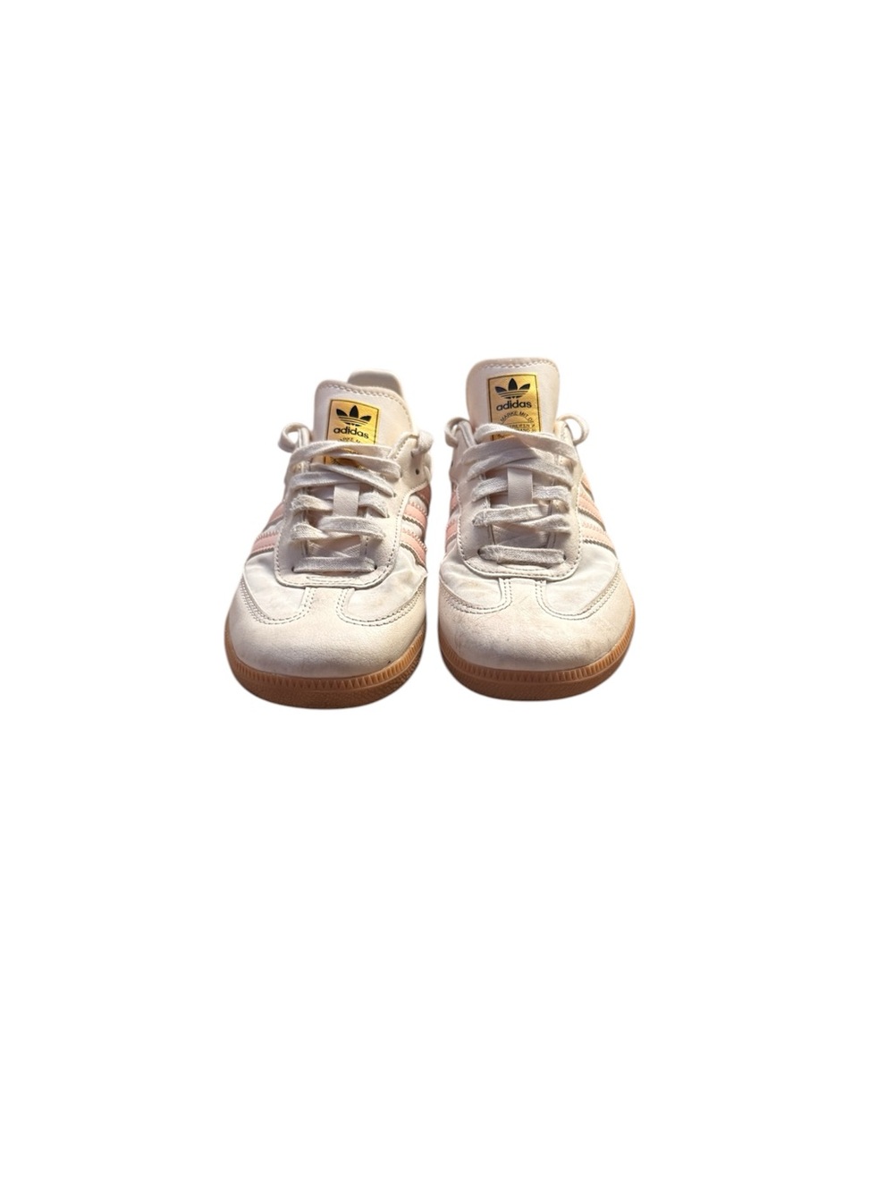 adidas Samba Women’s Sneakers in Pale Pink and Gum - Picture 6 of 6